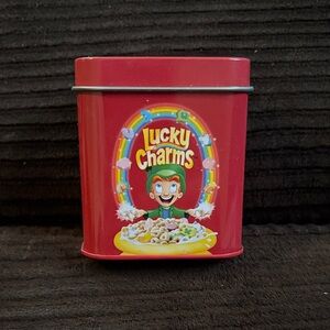 Lucky Charms candle Red Tin Box 5oz.